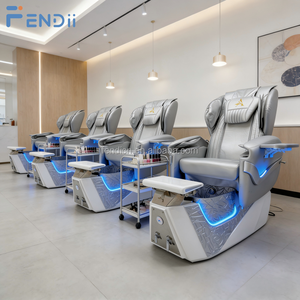 Poltrona Pedicure Elettrica Professionale Regolabile 2026 Personalizzabile per Salone di Bellezza e Negozio di Unghie - Product Image 2