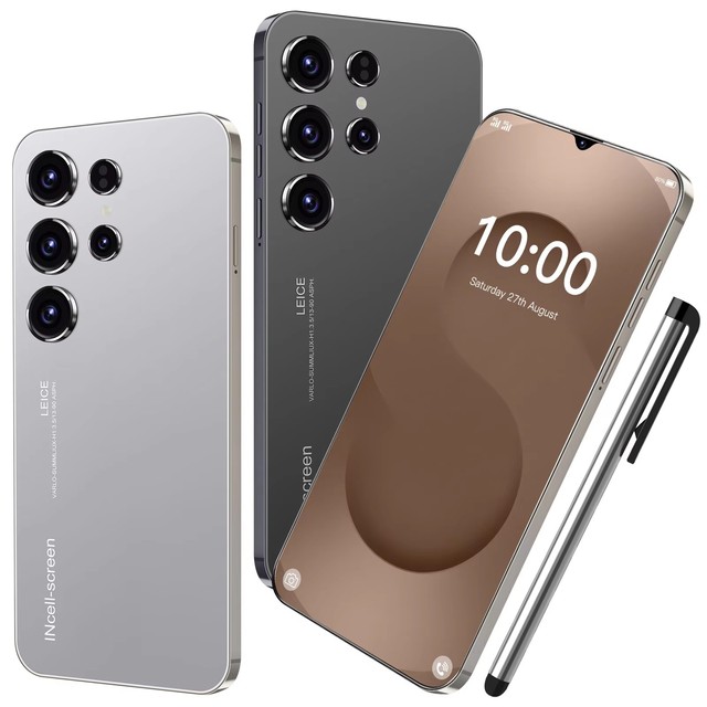 Stylish S25 ultra Smartphones 5G Dual SIM Cellphone Global Unlocked Mobile Phone S24 ultra 5g Smartphone