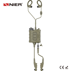 Auriculares Tácticos NIER DZ03 Ligeros con Cancelación Activa de Ruido (ENC) y Gancho para la Oreja, Cómodos de Usar - Product Image 2