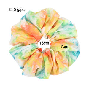 Coletero de tela con forma de corazón de 16 cm, estilo dulce para mujer, lazo para el cabello para el Día de San Valentín - Product Image 3