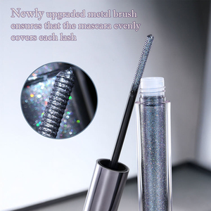 <span class=keywords><strong>Mascara</strong></span> à paillettes chromées, effet duo-chrome, séchage rapide, résistant aux bavures, imperméable, marque privée - Product Image 1