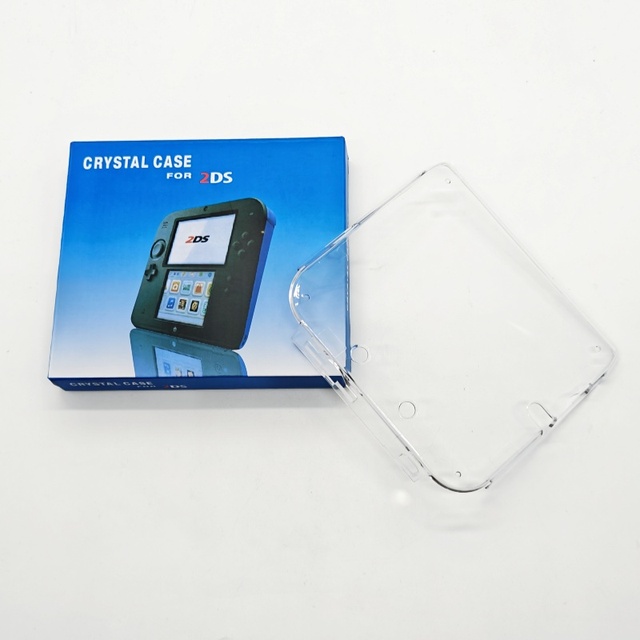 For 2DS Crystal Case Clear Hard case for 2DS