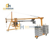 Pince de parapet en aluminium pour échafaudage suspendu sur mesure, pour plateforme de travail suspendue à câble d'acier ZLP500/630/800