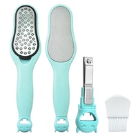 Nouveau fichier de râpe à pied professionnel en acier inoxydable pédicure dissolvant de callosités des pieds dissolvant de peau morte outils de pédicure