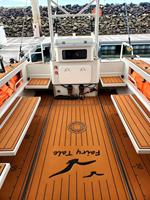 Bateaux de pêche de haute qualité Gospel Boats Offshore 25 pieds (7,5 m) avec coque en aluminium et cabine, à vendre en Chine