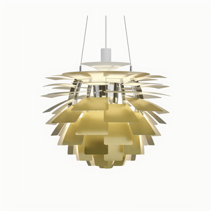 Lampadario a sospensione moderno minimalista in stile danese PH Artichoke, con foglie in alluminio <span class=keywords><strong>e</strong></span> design a cono di pino, per studio <span class=keywords><strong>e</strong></span> bar - Product Image 4