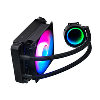 MANMU Prix d'usine pour Pc Gaming 120mm ARGB Radiateur de refroidissement par eau Refroidisseur de processeur Pc Gaming Cooler Boîtier d'ordinateur