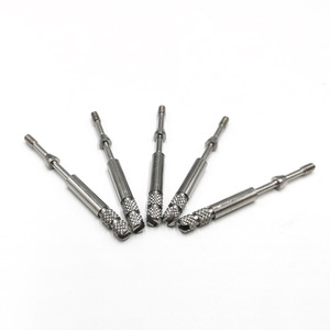Slotted High-<b>Head</b> Knurled Hand <b>Screws</b> 4.5*49.0 Metric 304 Stainless Steel Anti-Loosening For Electronic Assembly - Product Image 3