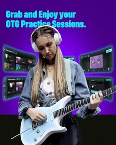 Guitarra Eléctrica Inteligente Enya Inspire de 39 Pulgadas, Cuerpo de Fibra de Carbono, Altavoz Integrado de 15W, Control por Aplicación, 20 Tonos con 4 Presets - Product Image 5