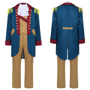 Disfraz de George Washington para Hombre - Traje Formal de Presidente Colonial con Frac para Recreación Histórica y Juego de Rol de Abogado en Halloween - Product Image 3