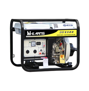 ディーゼル発電機DG2500 1000W 2000W 3000W 2KVA 3KVAフルパワー軽量ポータブルオープンタイプ - Product Image 1