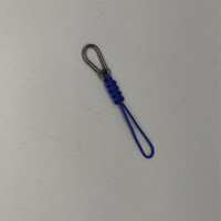 Outdoor Camping Rope Gewebtes Produkt Lanyard Anti-Lost Ring Kreatives geflochtenes Regenschirm seil