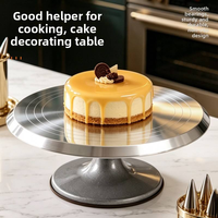 Kuchen-Drehteller Aluminium-Kuchenbackform Verschiedene Stile Nordisch 207-Teiliges Backwerkzeug Kuchen-Dekorationsdüse Antihaftbeschichtet