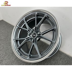 ล้อแม็กซ์สีเทาปืนสำหรับ Audi R8 ล้ออะลูมิเนียมอัลลอยด์ อะไหล่รถยนต์ ล้อฟอร์จบล็อกแบบกำหนดเอง ขนาด 19 นิ้ว 20 นิ้ว 22 นิ้ว 24 นิ้ว - Product Image 3