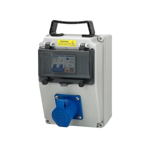 Three-pin socket + 1P air <b>switch</b>, ramp-style socket box, Support customization. Contact customer service for a quote - Product Image 3