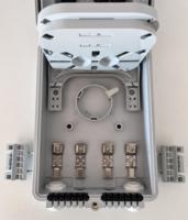 Terminal de Acceso de Fibra Óptica Preterminado para Exteriores IP65, 16 Núcleos, Preconectado SC APC UPC FC FTTH, Montaje en Poste, Pared o Aéreo