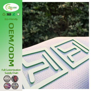 Anti-Cracking 3D Embossed Silicone Thick Plate Heat Transfer <b>Labels</b> Geometric Symmetry Design Logo for Garment - Product Image 1