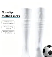 Chaussettes de sport de football respirantes antidérapantes