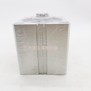 กระบอกลม AirTAC แบบบางพิเศษ เส้นผ่านศูนย์กลาง 80 มม. ระยะชัก 100 มม. ตัวกระตุ้นลมแบบนิวแมติกตัวเรือนอะลูมิเนียม - Product Image 4