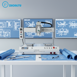 Robot de distribution automatique de colle UV et de scellement de résine Nasan pour composants électroniques - Product Image 1