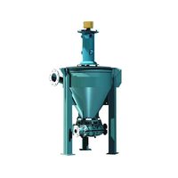 Pompa Busa Vertikal Seri AF Anti Air Lock untuk Transfer Slurry Busa, Penggunaan Pengolahan Mineral