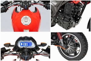 Motocicleta eléctrica para adultos, motocicleta eléctrica de alta velocidad, motocicleta de <span class=keywords><strong>Motocross</strong></span> de 72v y 3000W, a la venta - Product Image 6