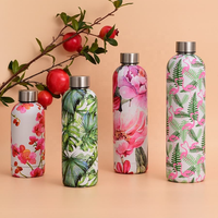 Bouteille isotherme sport universelle en acier inoxydable de haute qualité, nouvelle collection 2025, avec poignée, pour randonnée et camping, chaud/froid, idéale comme cadeau