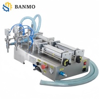 Máquina de Llenado Semiautomática de Alta Precisión, Llenadora de Líquidos con Pistón Neumático de Acero Inoxidable, 10ml/30ml/50ml-5000ml