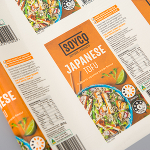 Lucky Time Premium Food Grade <span class=keywords><strong>giapponese</strong></span> Tofu Snack di sigillatura rotolo di pellicola di plastica per l'imballaggio