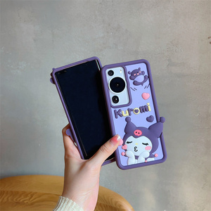 Cartoon <strong>Kuromi</strong> Decorative <strong>Phone</strong> <strong>Case</strong> Popular Among Girls for HUAWEI - Product Image 2