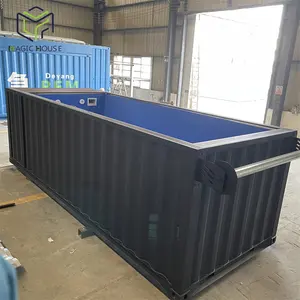 Magic House Úc Thiết Kế 40ft Sợi Thủy Tinh Bể Bơi Container Để Bán