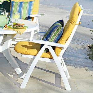 Chaise longue moderne pour l'extérieur, chaise de loisirs, mobilier d'intérieur en plastique, style chaise de plage - Product Image 3