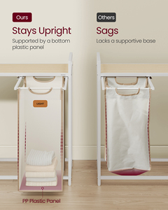 VASAGLE-<span class=keywords><strong>Panier</strong></span> à <span class=keywords><strong>linge</strong></span> à <span class=keywords><strong>4</strong></span> <span class=keywords><strong>compartiments</strong></span> pour salle de bain, chambre à coucher, armoire, <span class=keywords><strong>panier</strong></span> à <span class=keywords><strong>linge</strong></span> à <span class=keywords><strong>4</strong></span> sections avec roulettes - Product Image 5