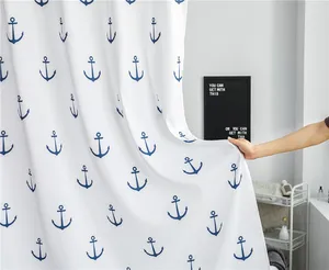 Mildew Resistant Fabric Shower Curtain Liner Waterproof Hotel Bathroom Curtainl Wholesale Shower Curtain 72x72