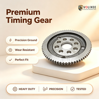 ZTAM-00070 Camshaft Timing Gear untuk Excavator Hyundai R215 R225 Mesin Diesel Cam Gear Suku Cadang Aftermarket