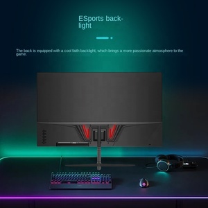 Layar LED Desktop tampilan 22/24/27 inci PC lengkung komputer harga rendah Monitor 1K/2K - Product Image 4