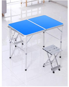 Mesa de acampada plegable para exteriores, parrilla ligera ultraligera de aluminio, mdf, nogal, portátil, <span class=keywords><strong>2022</strong></span> - Product Image 6