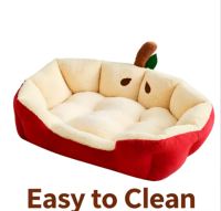 Cama para Mascotas Lavable para Todas las Estaciones, Sofá para Perros, Cálida y Relajante para el Invierno, para Perros Pequeños, Teddy, Bichón, con Funda Extraíble, Cama para Gatos