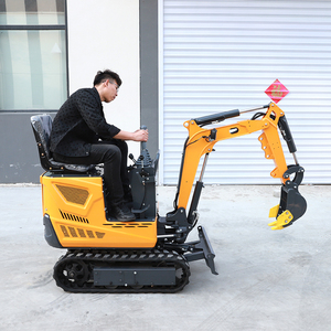 LIVRAISON GRATUITE Mini-excavatrice chenillée CE EPA 5, moteur 0,8 tonne 1 tonne, machine de terrassement chinoise abordable - Product Image 1