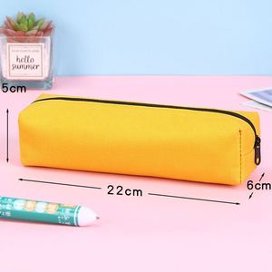 Étui à crayons personnalisé en tissu Oxford avec fermeture éclair, mignon, pour fournitures scolaires, pochette à crayons de couleur - Product Image 2