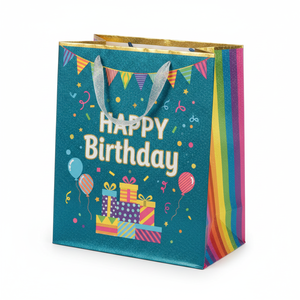 Lot de 72 sacs cadeaux d'anniversaire 42x31x12 cm pour fêtes, modèle 82671 - Product Image 2