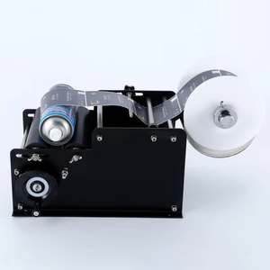LT-20 Power-Free <b>Small</b> Manual Hand Labeling Machine for Round Plastic Metal and Glass Bottle Labeling, Sticker Labeling Machine - Product Image 3