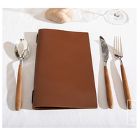 Porte-menu A4 en cuir PVC, Porte-menu de restaurant en cuir PU pour la nourriture et les boissons