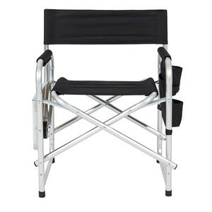 <span class=keywords><strong>Silla</strong></span> plegable de aluminio plegable con reposacabezas para artista, asiento portátil para director, con bolsa de transporte - Product Image 3