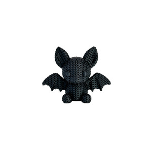 Nouveau produit transfrontalier : Figurine décorative de chauve-souris en PET imprimée en 3D, style art moderne, tressée, pour décoration d'Halloween - Product Image 5