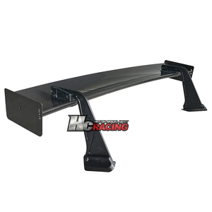Aileron de coffre arrière en fibre de carbone sèche style VERS Swan Neck pour Civic FK7 FK8 10ème génération 2016-2019 Tuning automobile - Product Image 5