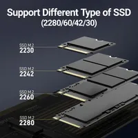 JEYI 3 in 1 Kartu Adaptor SSD M.2 NVMe ke PCIe 4.0 3.0 M.2 SATA ke SATA III mSATA ke SATA Converter untuk PC Desktop OEM