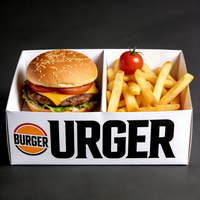 Emballage alimentaire jetable personnalisé à emporter, boîte à frites, boîte à poulet frit, boîte à hamburger, boîte à emporter, boîte à restauration rapide