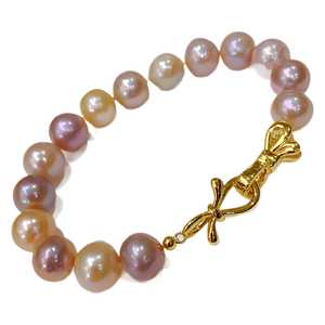 2024 New Baroque Style Natural Pearl Bracelet Colorful <b>Oil</b> <b>Painting</b> Design Gift Product - Product Image 2