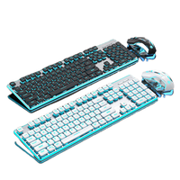 Ensemble clavier et souris sans fil Front Walker X7S, silencieux, ultra-fin, clavier mécanique de haute qualité pour jeux et bureau